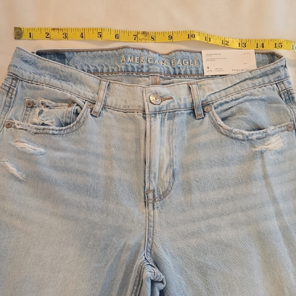 NWT American Eagle Outfitters Light Blue Skater Jeans - Picture 7 of 13